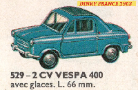 <a href='../files/catalogue/Dinky France/529/1963529.jpg' target='dimg'>Dinky France 1963 529  Vespa 400 2cv</a>